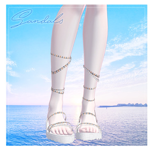 🌊Pastel check Monokini🌊  - 【 VRC Clothes 】 缩略图 13