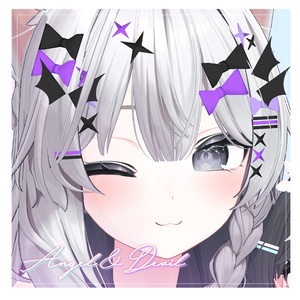 🎇エンジェル&デビル ヘアピン セット【 VRChat アクセサリー/ VRChat Accessories 】 缩略图 2