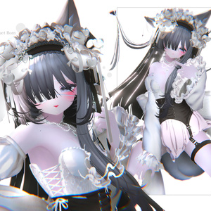 バラの花束と角 Rose Bouquet Horn【 VRChat アクセサリー/ VRChat Accessories 】 缩略图 6
