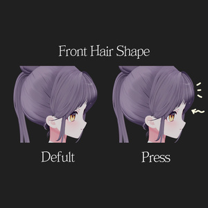 ⭐️ chop-bang Hair  ㅡ 【 VRChat Hair / 3Dヘア 】 缩略图 8