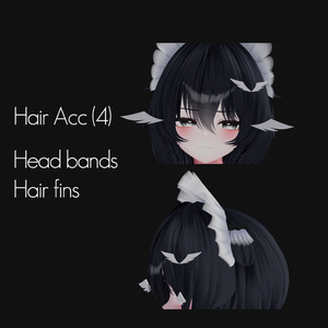 💙 J Hair ㅡ 【 VRChat Hair / 3Dヘア 】 缩略图 10