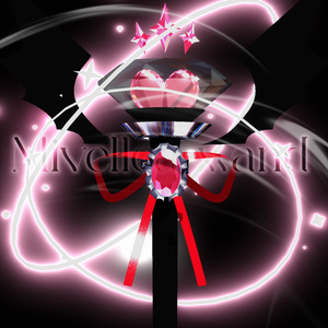 💘  Mivellea Wand（ミヴェリア ワンド） ✨ ㅡ 【 VRChat アクセサリー/ VRChat Accessories 】