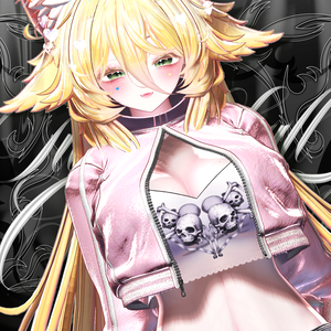 ☠️ T01 : Twin Skull Crop Top ☠️【 VRC 衣装 / VRChat Clothes 】12アバター対応