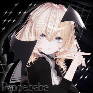 💘 ピースベベ · Peacebebe Hair ㅡ 【 VRChat Hair / 3Dヘア 】