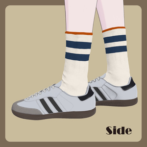 【VRC Shoes】Shoes01［男女８アバター対応 / MA設定済み］ 缩略图 4