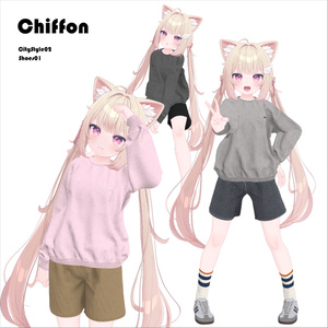 【VRC Outfit】CityStyle02［男女８アバター対応 / MA設定済み］ 缩略图 15