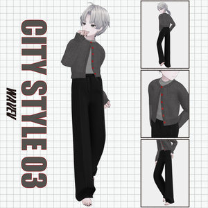 【VRC Outfit】CityStyle03［男女５アバター対応 / MA設定済み］ 缩略图 8