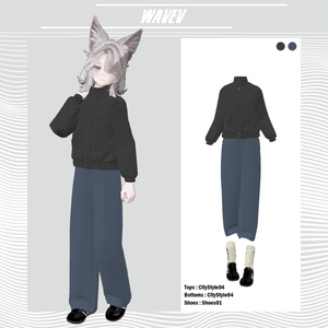 【VRC Outfit】CityStyle04［男女７アバター対応 / MA設定済み］ 缩略图 4