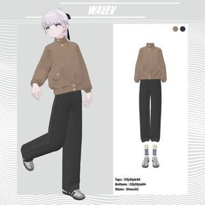 【VRC Outfit】CityStyle04［男女７アバター対応 / MA設定済み］ 缩略图 2