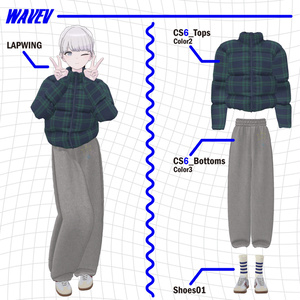 【VRC Outfit】CityStyle06［男女８アバター対応 / MA設定済み］ 缩略图 3