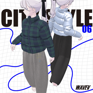 【VRC Outfit】CityStyle06［男女８アバター対応 / MA設定済み］
