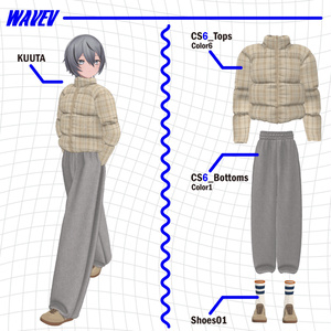 【VRC Outfit】CS6_Tops［男女８アバター対応 / MA設定済み］ 缩略图 11