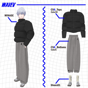【VRC Outfit】CS6_Bottoms［男女８アバター対応 / MA設定済み］ 缩略图 12