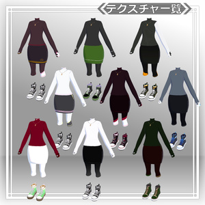 【衣装】ロングパーカー：パシュラ   ＝ A.Pacheras ＝【80アバター対応】 缩略图 18
