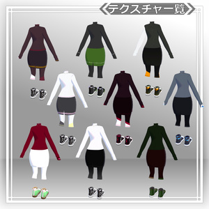 【衣装】ロングパーカー：パシュラ   ＝ A.Pacheras ＝【80アバター対応】 缩略图 19