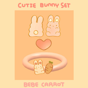 cutie bunny set/うさぎピンSET 缩略图 7
