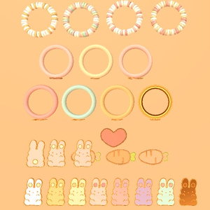 cutie bunny set/うさぎピンSET