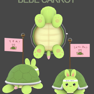 VRChat Bunny Turtle Doll 缩略图 7
