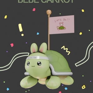 VRChat Bunny Turtle Doll 缩略图 5