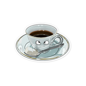 コーヒーステッカー
