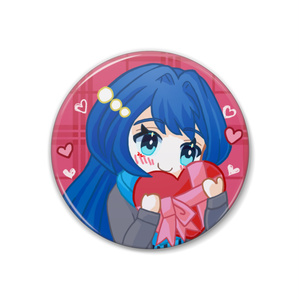 ハム子缶バッジ(STAR BURSTモデル) - RainyBlueBellBooth - BOOTH