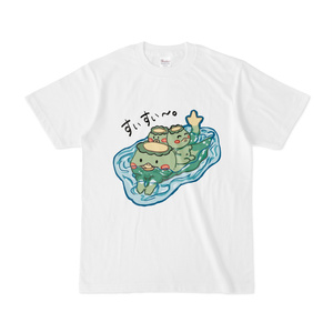 カッパの川泳ぎTシャツ