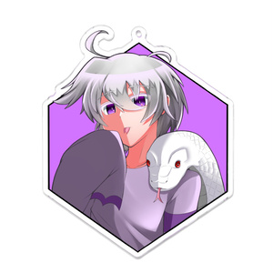 二ルルのアクリルキーホルダー