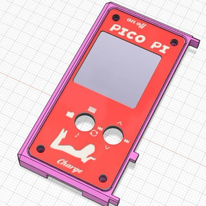 Pico Pi DAP Zero ＆ XIAO PI DAP ZERO パネル基板用カバーパーツ（3Dデータ）