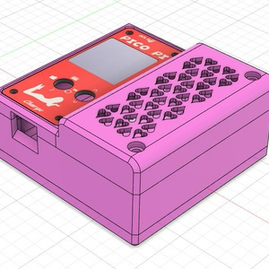 Pico Pi DAP Zero＋ZERO COMBI＋MAXDAC-CONVERTER V2専用 Adultケースデータ（stl）