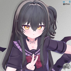 【26アバター対応】Whispers【VRC想定3Dヘアモデル】 缩略图 3