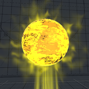 Sun With GodRays