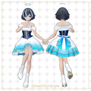 【11アバター+互換素体対応】FlowerIdolDress 缩略图 9