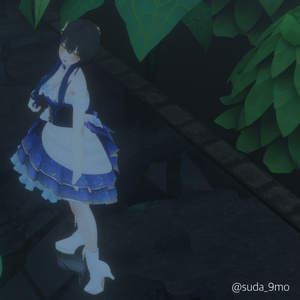 【11アバター+互換素体対応】FlowerIdolDress 缩略图 31