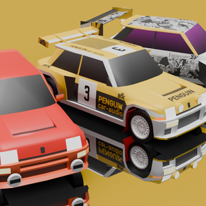【3D Model】TB5/TB5B/TB5E （商用可/Commercial Use Allowed）