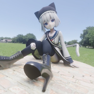 3D衣装「空々ブーツ３」【キッシュ用素体基準】 缩略图 7