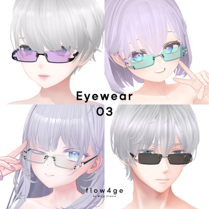 Eyewear 03【VRChat想定】