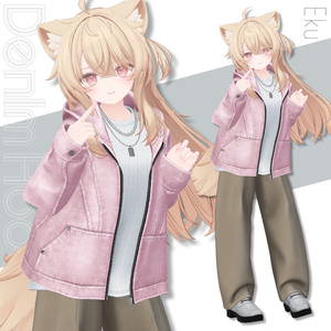 Denim Hoodie【25アバターセミ対応】 缩略图 24