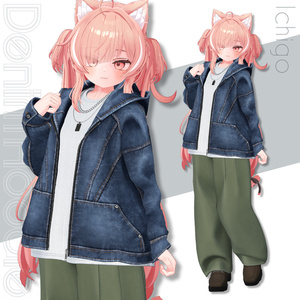 Denim Hoodie【25アバターセミ対応】 缩略图 22