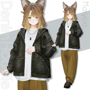 Denim Hoodie【25アバターセミ対応】 缩略图 26