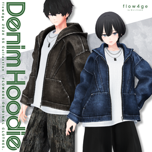 Denim Hoodie【25アバターセミ対応】