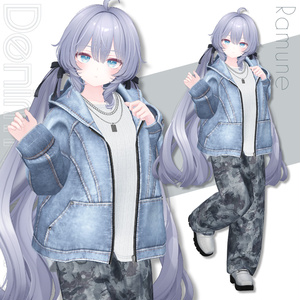 Denim Hoodie【25アバターセミ対応】 缩略图 23