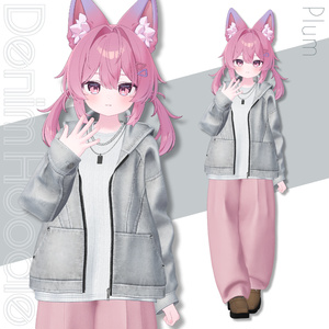 Denim Hoodie【25アバターセミ対応】 缩略图 20