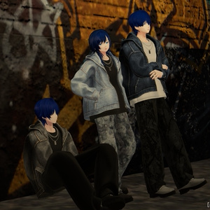 Denim Hoodie【25アバターセミ対応】 缩略图 42