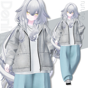 Denim Hoodie【25アバターセミ対応】 缩略图 27