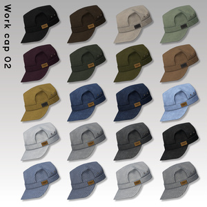 Work cap 02【VRChat想定】 缩略图 3