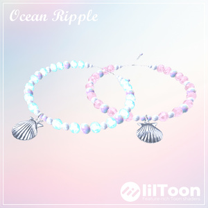 3Dモデル　ブレスレット「Ocean Ripple」