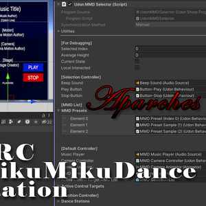 [VRC/Udon] Miku-Miku-Dance Station