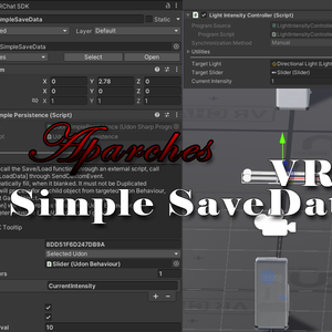 [VRC/Udon] Simple Save Data (Persistence)