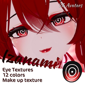 Izanami Eyes and Make Up Textures