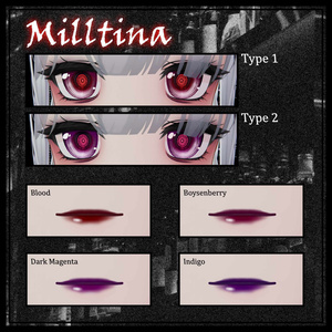 [12 Avatars] Delirium Eyes and Make Up Textures 缩略图 13